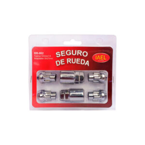 <span class="marcas">IAEL</span> KIT 2 TUERCAS DE SEGURIDAD + 1 LLAVE CODIFICADA